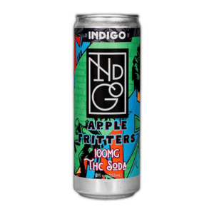 Indigo Soda 100mg Delta 9 THC - sold by Green Treez Company