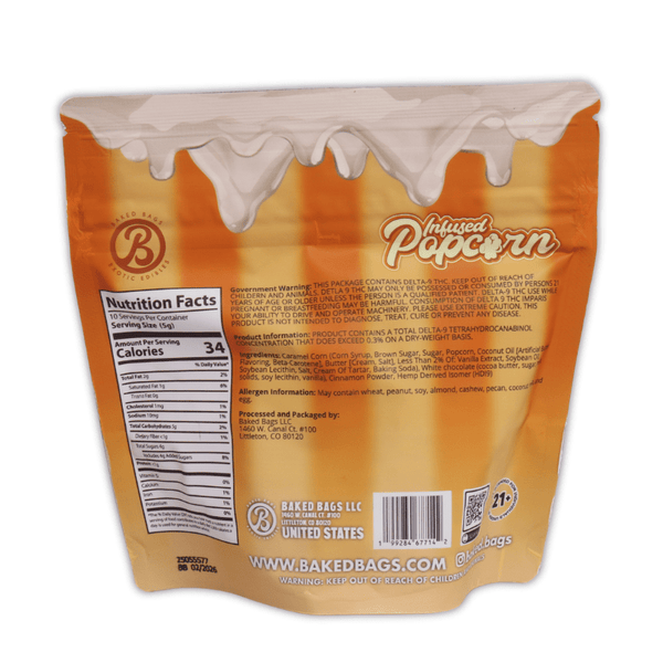 Infused Candy Popcorn 150mg THC - sold by Green Treez Company