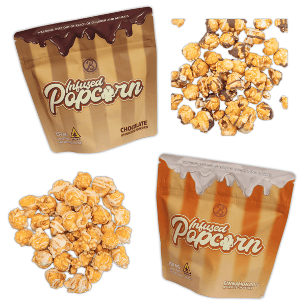 Infused Candy Popcorn 150mg THC - sold by Green Treez Company