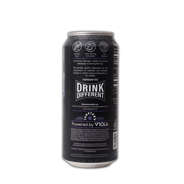 Iverson THC Soda 30mg - All Flavors Triple Strength - sold by Green Treez Company