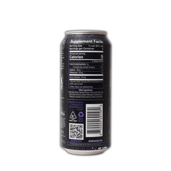 Iverson THC Soda 30mg - All Flavors Triple Strength - sold by Green Treez Company