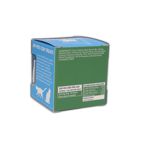 Joy Pets 200mg CBD cat treats - sold by Green Treez Company