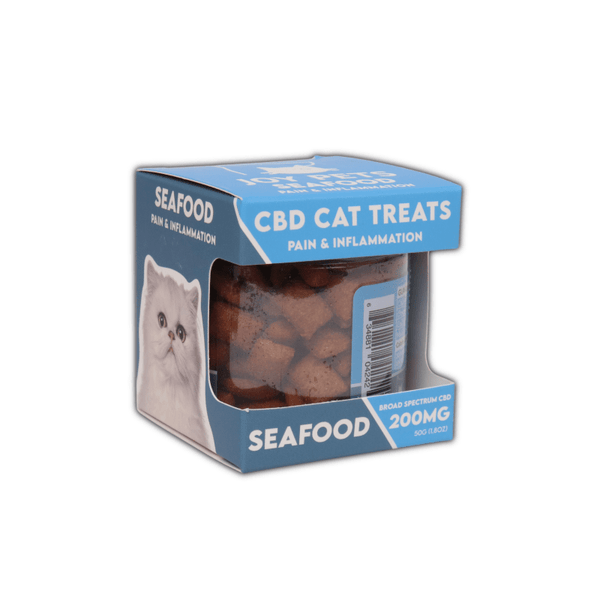 Joy Pets 200mg CBD cat treats - sold by Green Treez Company
