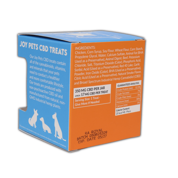 Joy Pets Dog Treats 350mg - sold by Green Treez Company