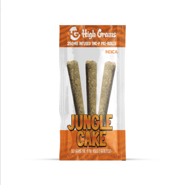 Jungle Cake 3 Prerolls 2g THCp - sold by Green Treez Company