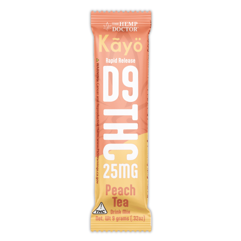 Kayo Drink Mix Powder Raspberry Lemonade Peach Tea | 25mg Delta 9 THC Green Treez Company Kayo Drink Mix Powder Raspberry Lemonade Peach Tea | 25mg Delta 9 THC Green Treez Company