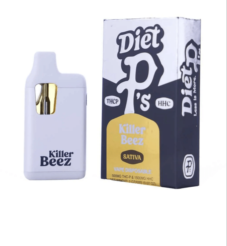 Diet P's Killer Beez Disposable | 2 gram | THCp HHC Green Treez Company Diet P's Killer Beez Disposable | 2 gram | THCp HHC Green Treez Company