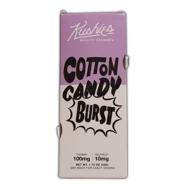 Kushies 100mg THC Gourmet Chocolate Bars - All Flavors - sold by Green Treez Company