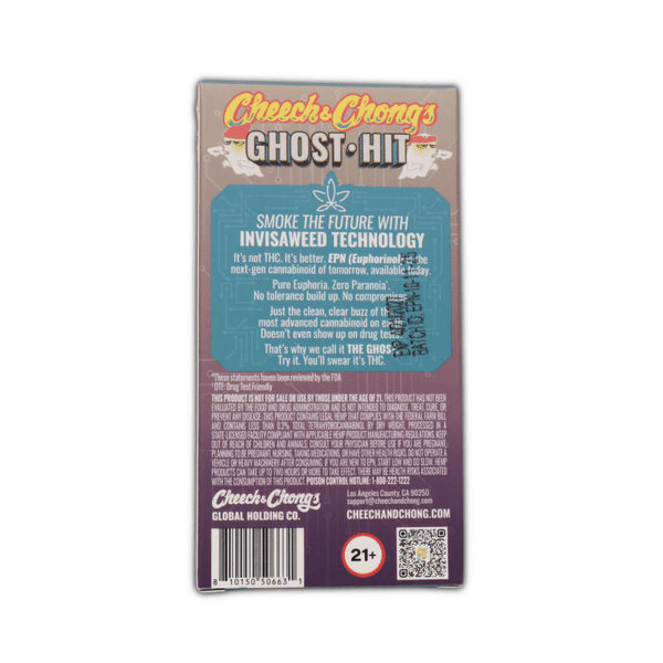 LA Confidential Ghost Hit THC-Free 1g Disposable - sold by Green Treez Company