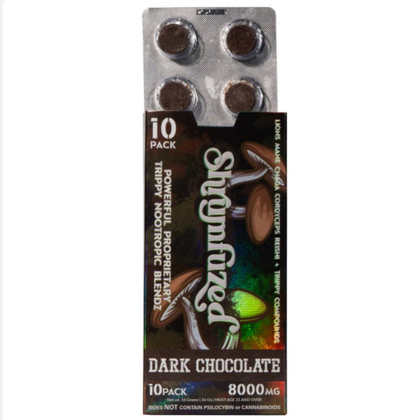 Legal Psychedelic Mushroom Chocolate Shrumfuzed 8000mg - sold by Green Treez Company