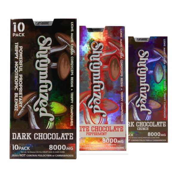 Legal Psychedelic Mushroom Chocolate Shrumfuzed 8000mg - sold by Green Treez Company