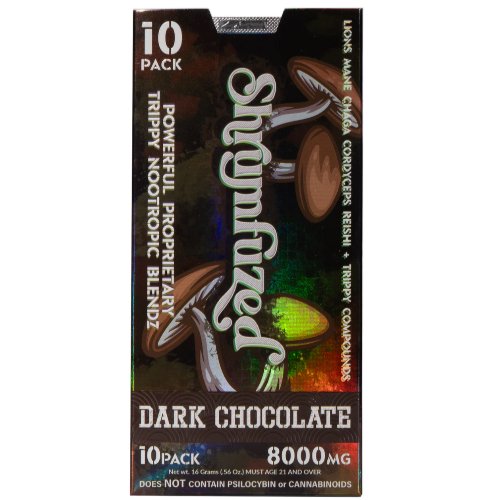 Legal Psychedelic Mushroom Chocolate Shrumfuzed 8000mg - sold by Green Treez Company