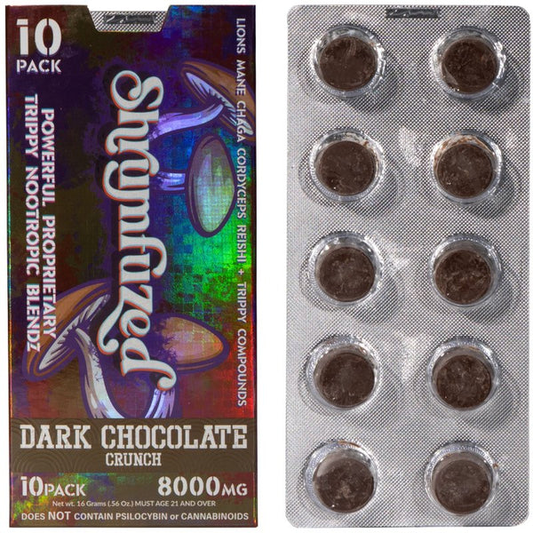 Legal Psychedelic Mushroom Chocolate Shrumfuzed 8000mg - sold by Green Treez Company