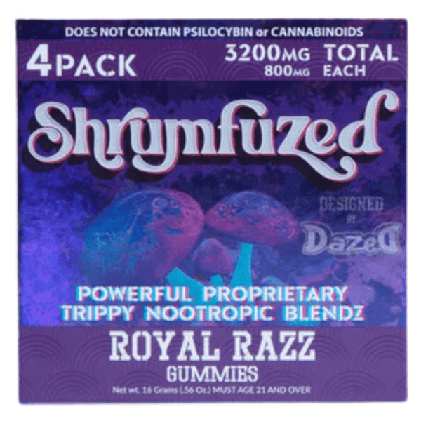 Legal Psychedelic Mushroom Gummies Shrumfuzed 3200mg - sold by Green Treez Company