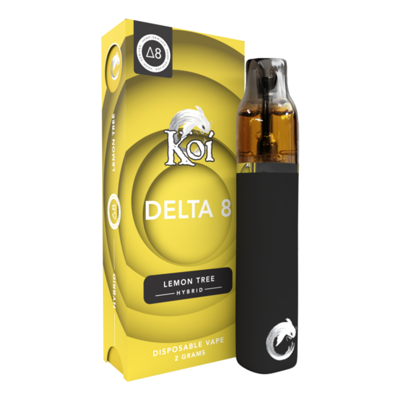 Koi CBD Lemon Tree Disposable | 2 grams | Delta 8 THC Green Treez Company Koi CBD Lemon Tree Disposable | 2 grams | Delta 8 THC Green Treez Company