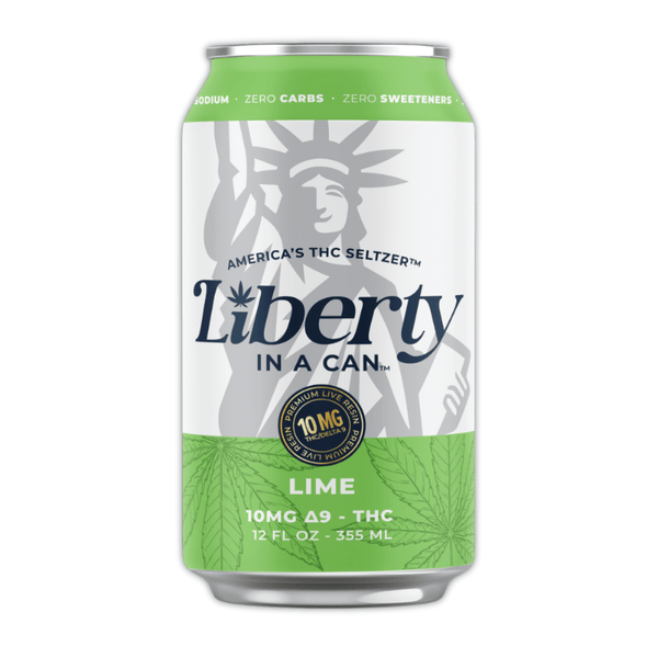 Liberty Seltzer 10mg Delta 9 THC - sold by Green Treez Company