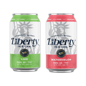 Liberty Seltzer 10mg Delta 9 THC - sold by Green Treez Company