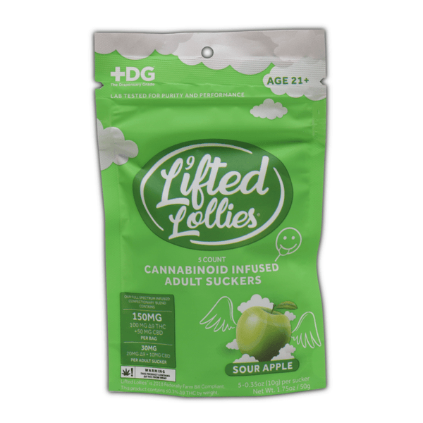 Lifted Lollies 30mg 20mg D9 10mg CBD - sold by Green Treez Company