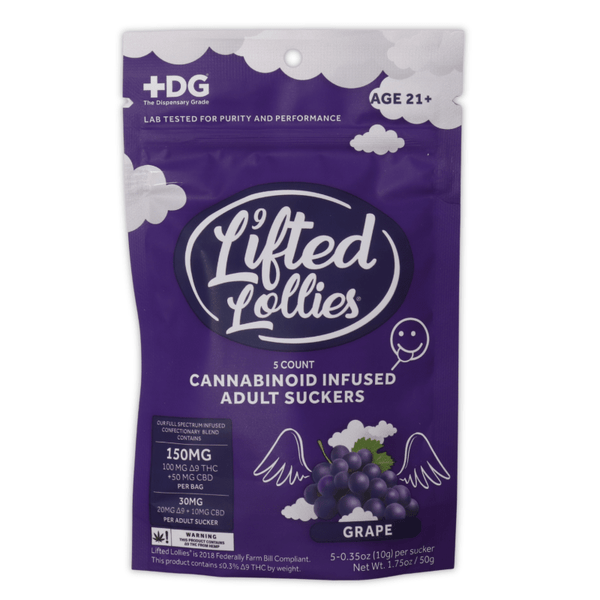 Lifted Lollies 30mg 20mg D9 10mg CBD - sold by Green Treez Company