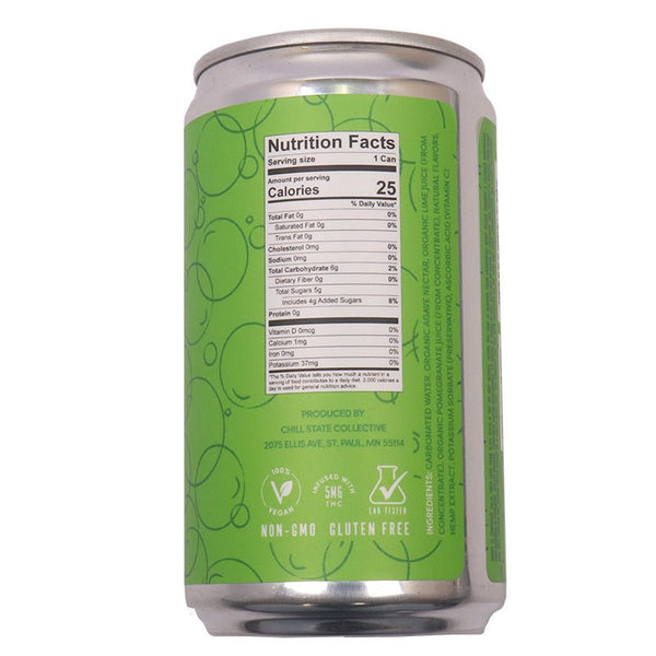 Lime Wild Mint Seltzer 5mg - sold by Green Treez Company