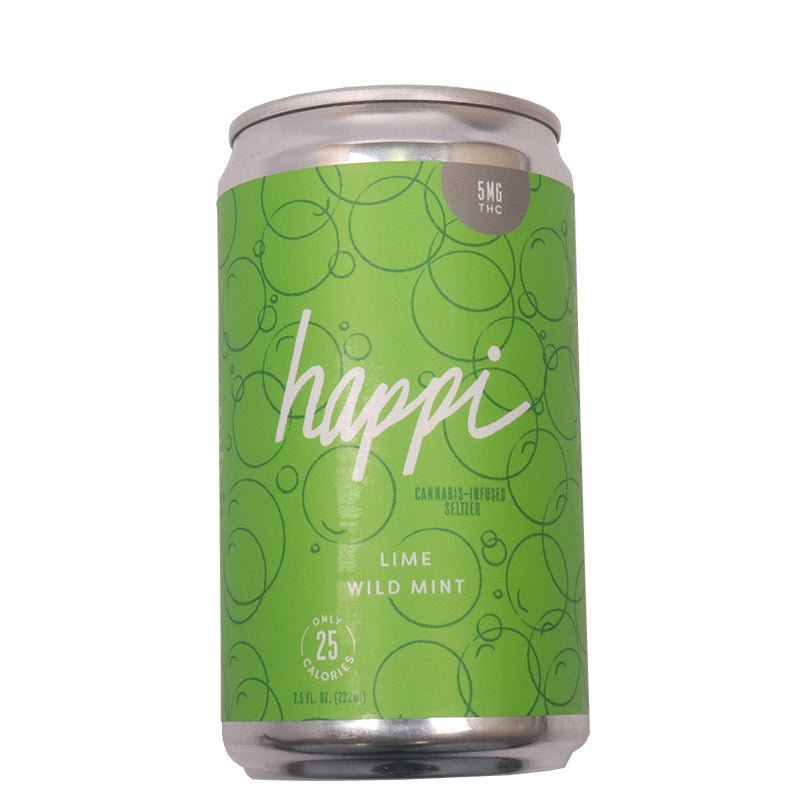 Happi Lime Mint Seltzer | 5mg | Delta 9 THC Drink Green Treez Company Happi Lime Mint Seltzer | 5mg | Delta 9 THC Drink Green Treez Company
