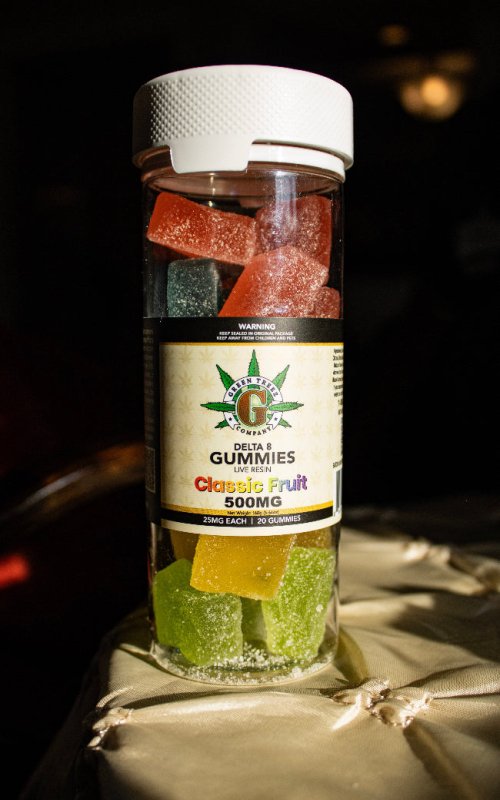 Live Resin Classic Fruit Gummies 500mg Delta 8 THC - sold by Green Treez Company