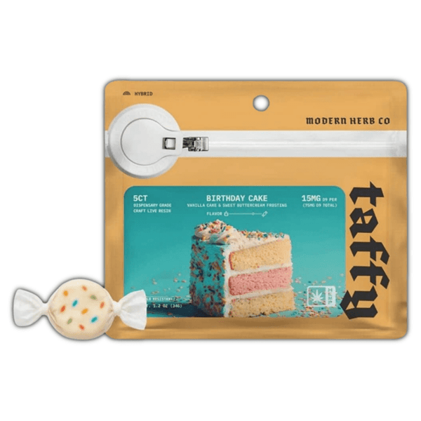 Live THC Taffy 75mg Delta 9 THC - sold by Green Treez Company