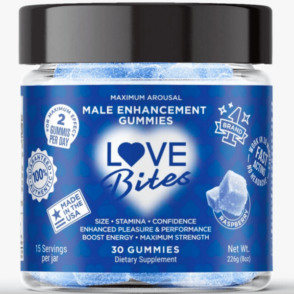 Love Bites Sensual Enhancement Gummies Men Women - sold by Green Treez Company