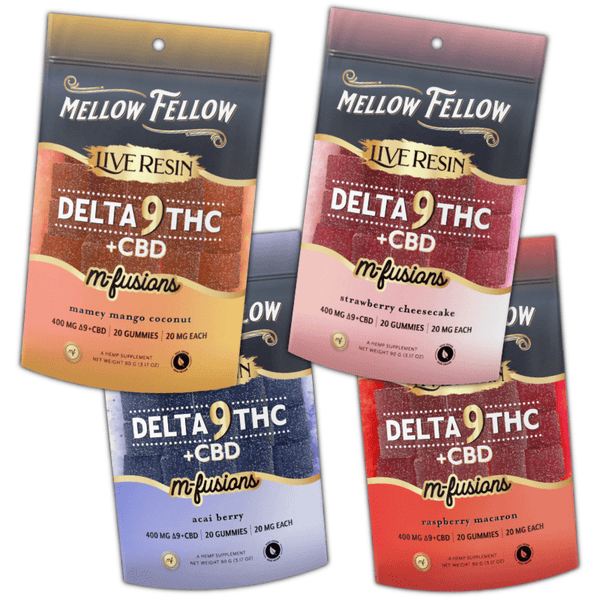 M - Fusions Live Resin Gummies 400mg 1:1 THC CBD 20ct All Flavors - sold by Green Treez Company