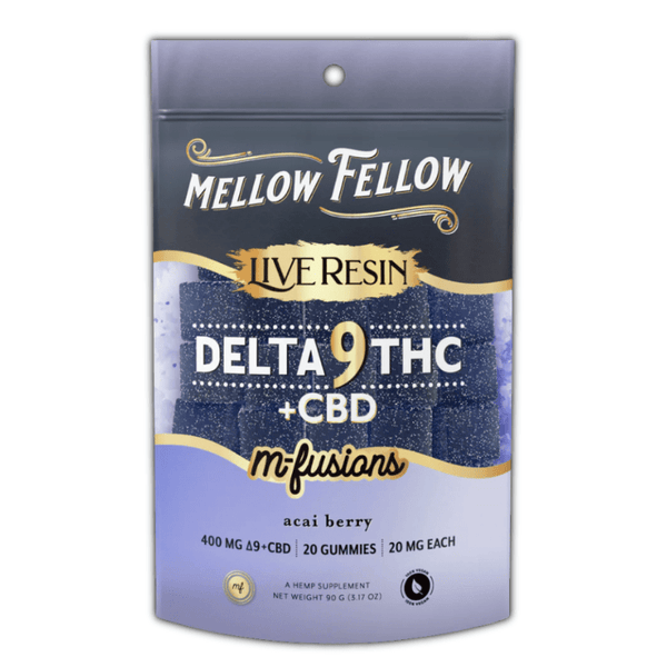 M - Fusions Live Resin Gummies 400mg 1:1 THC CBD 20ct All Flavors - sold by Green Treez Company