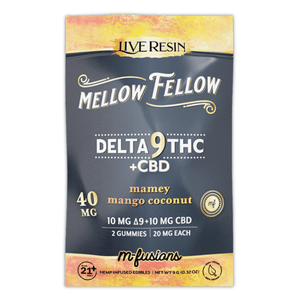 Mango Coconut Gummies 40mg 1:1 THC CBD - sold by Green Treez Company