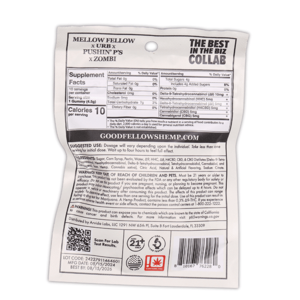 Mango Gummies 350mg Euphoria THC Blend - sold by Green Treez Company