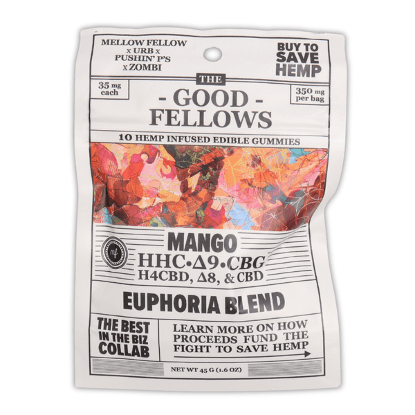 Mango Gummies 350mg Euphoria THC Blend - sold by Green Treez Company