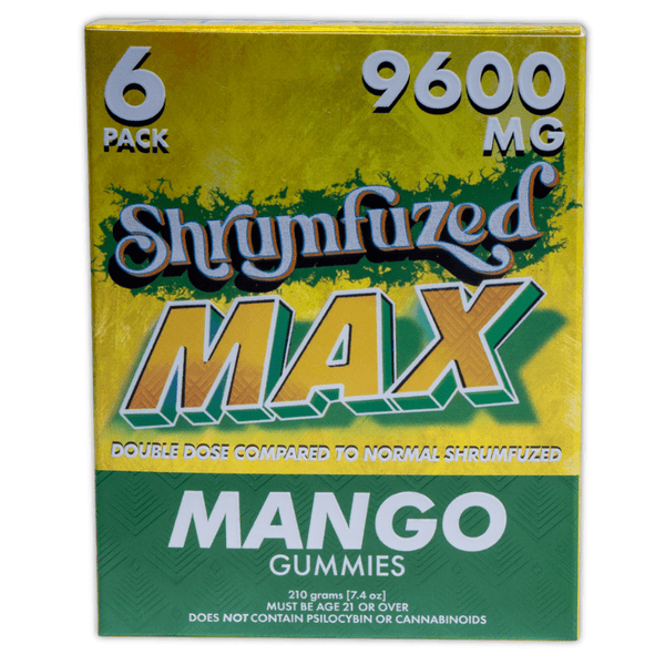 Mango Shrumfuzed MAX Legal Psychedelic Gummies 6ct - sold by Green Treez Company