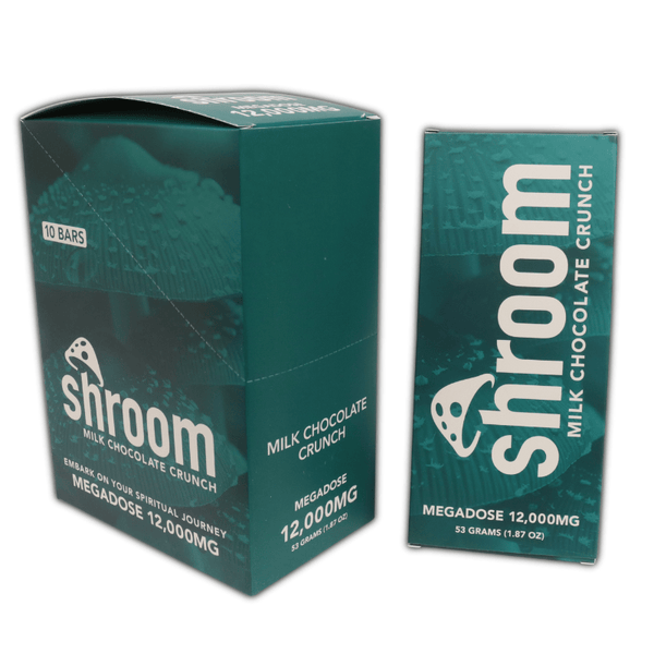 Megadose Psychedelic Mushroom Chocolate shroom Bar All Flavors - sold by Green Treez Company