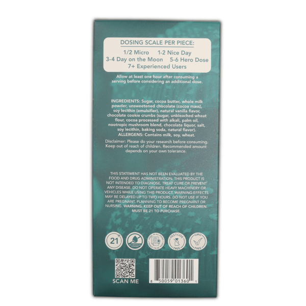 Megadose Psychedelic Mushroom Chocolate shroom Bar All Flavors - sold by Green Treez Company