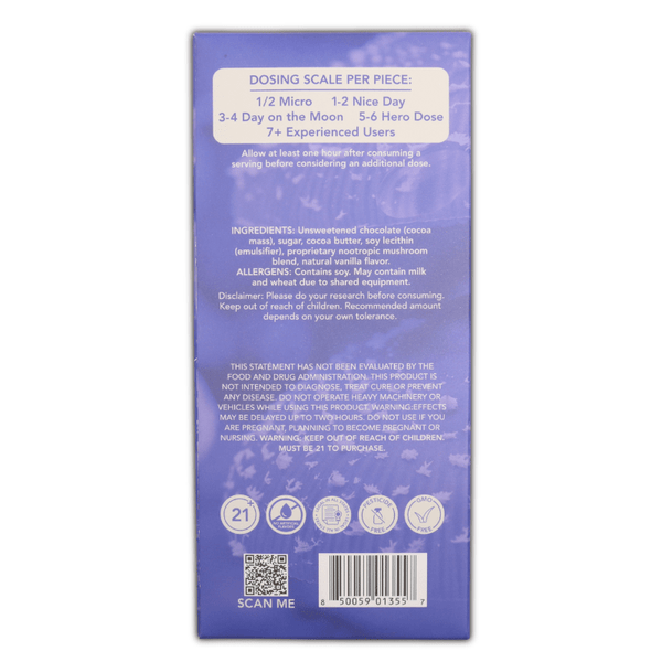 Megadose Psychedelic Mushroom Chocolate shroom Bar All Flavors - sold by Green Treez Company