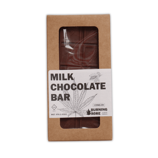 Milk Chocolate Bar 120mg Delta 9 THC - sold by Green Treez Company