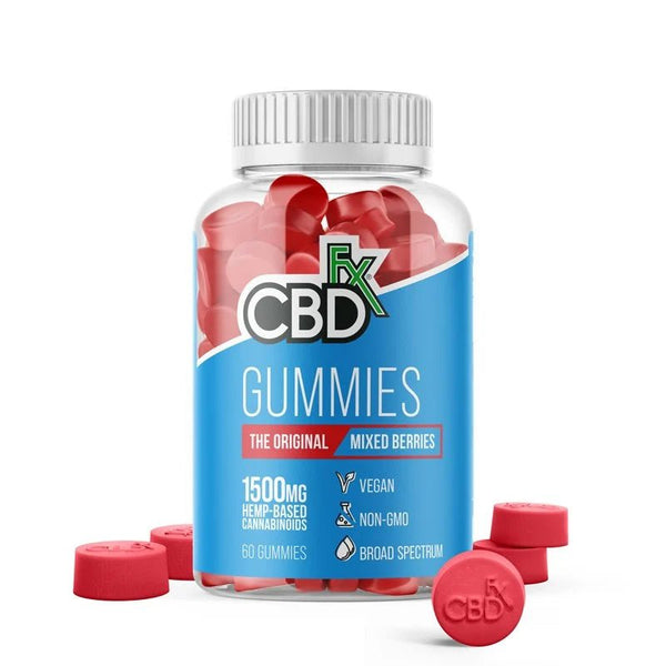 Mixed Berry Gummies Broad Spectrum CBD 1500mg - sold by Green Treez Company