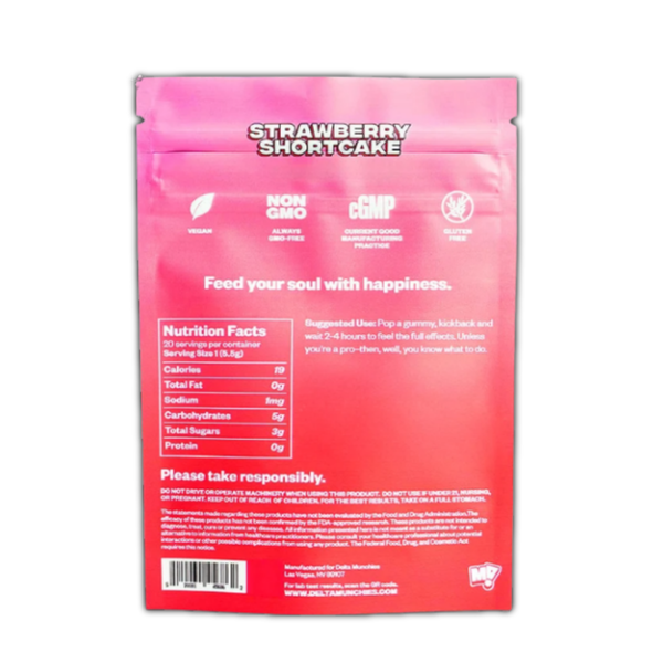 Munchies Strawberry Shortcake 20 count