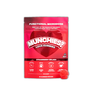 Munchies Love THC gummies 20 count - sold by Green Treez Company