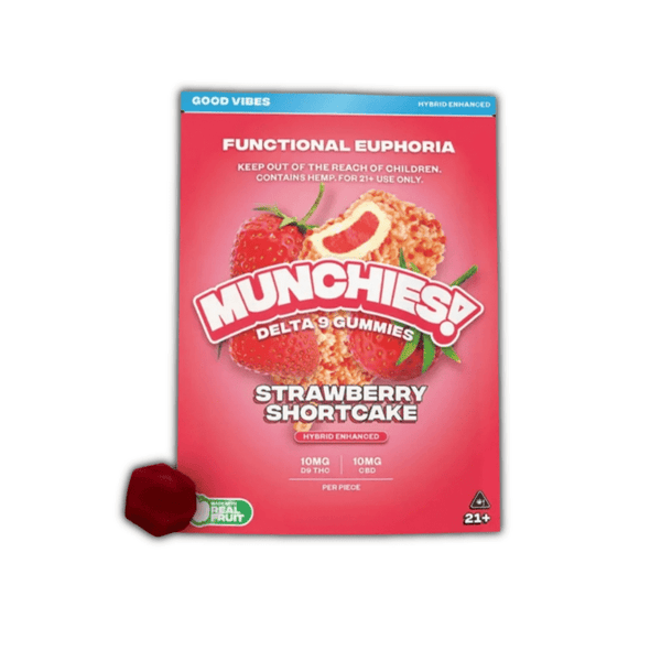 Munchies Strawberry Shortcake 5 count - sold by Green Treez Company