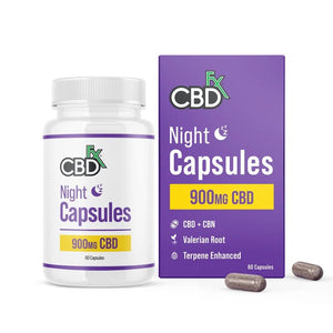 Night Capsules For Sleep CBN CBD 900mg - sold by Green Treez Company