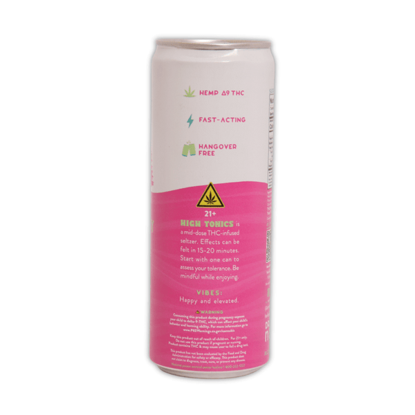 North High Tonics 10mg THC Seltzers - sold by Green Treez Company