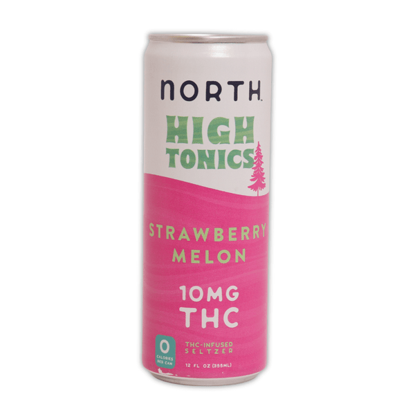 North High Tonics 10mg THC Seltzers - sold by Green Treez Company