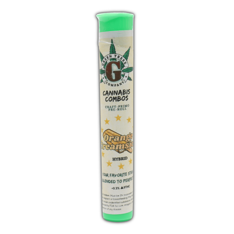 Green Treez Company Craft Primo THCa Preroll Orange Creamsicle 1.5g
