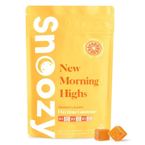 Orange Gummies New Morning Highs Daytime THC CBG CBD 30mg - sold by Green Treez Company