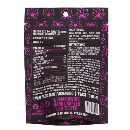 Passion Gummies Cherry Flavored - sold by Green Treez Company