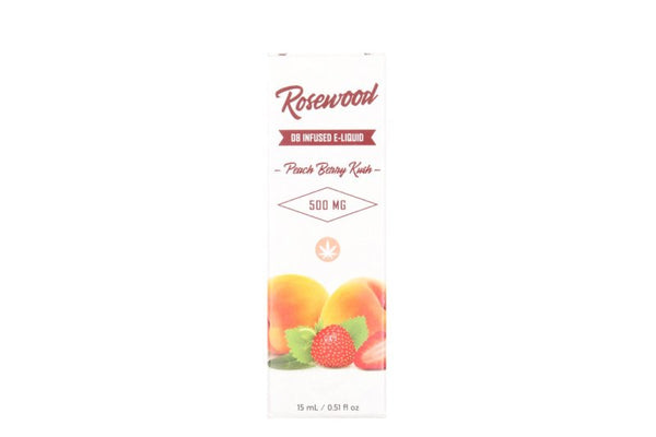 Peach Berry Kush E Liquid Delta 8 THC 500mg - sold by Green Treez Company