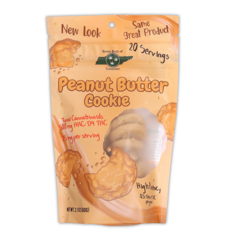 pothead peanut butter cookies Better Budz of TN Peanut Butter Cookie | 500mg